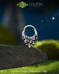 wicked emerald septum ring