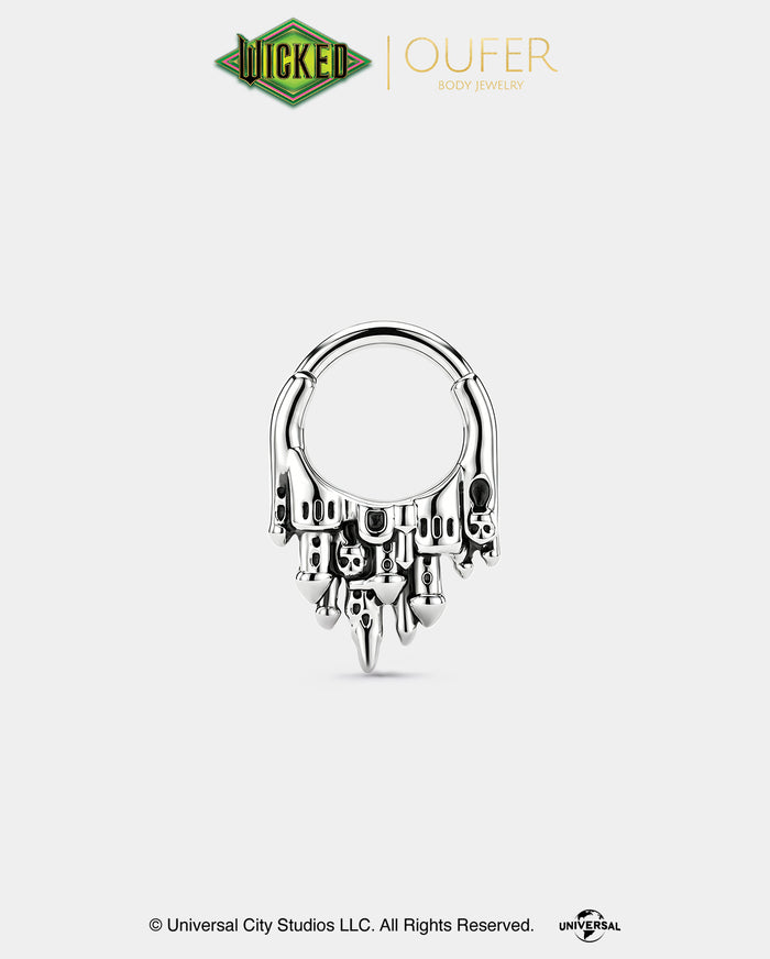 WICKED × OUFER Emerald City Castle Septum Ring