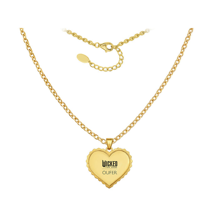 WICKED X OUFER Glinda Portrait Heart Necklace