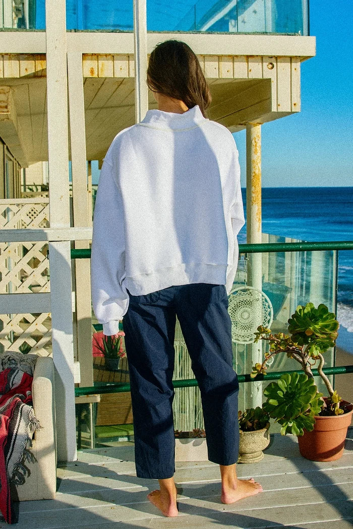 You Are Exactly Mock Neck Sweatshirt & Shorts *Sold Separately