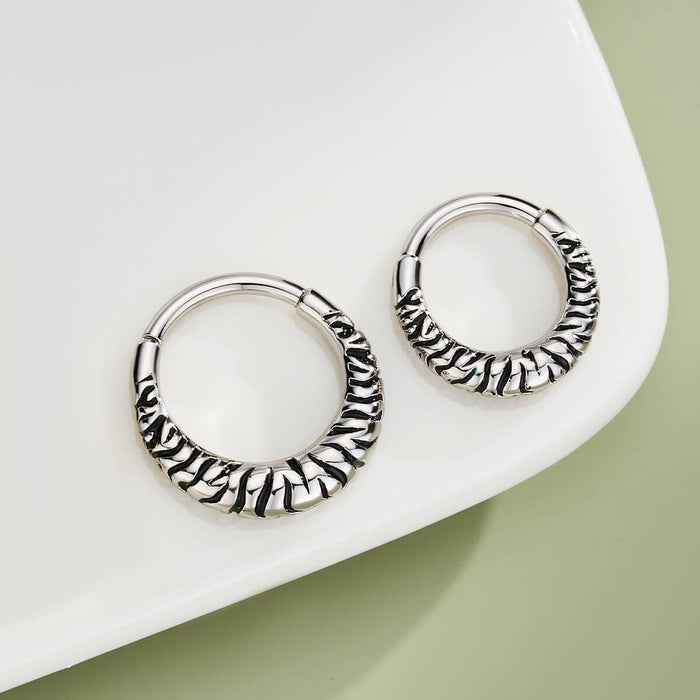 oufer zebra stripe septum ring